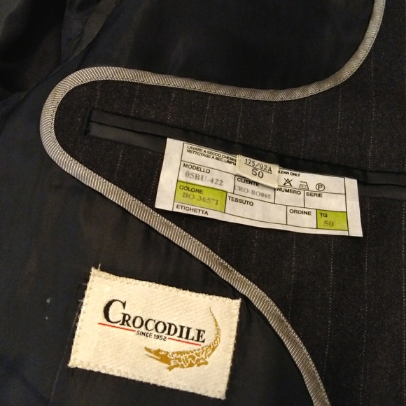 Crocodile blazer (Euro 50) - NWOT - Picture 8 of 9